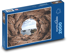 Rock - Strand, Meer Puzzle 2000 Teile - 90 x 60 cm
