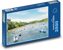 Sea - sailboats, boats Puzzle 2000 pieces - 90 x 60 cm