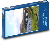 Ostrov Skye - Škótsko, príroda Puzzle 2000 dielikov - 90 x 60 cm