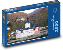 Hrad - cestovanie, príroda Puzzle 2000 dielikov - 90 x 60 cm