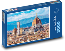 Katedrála - kupoly, budovy Puzzle 2000 dielikov - 90 x 60 cm