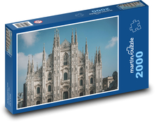 Katedra Duomo - Mediolan, Włochy Puzzle 2000 elementów - 90x60 cm
