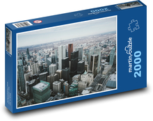 Budovy - mesto, domy Puzzle 2000 dielikov - 90 x 60 cm