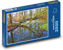 Strom - voda, potok Puzzle 2000 dielikov - 90 x 60 cm