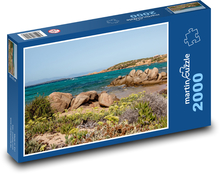 Sardínia - Taliansko, more Puzzle 2000 dielikov - 90 x 60 cm