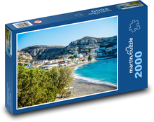 Strand - Sand, Küste Puzzle 2000 Teile - 90 x 60 cm