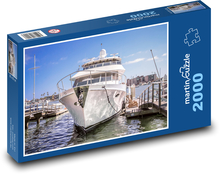 Jacht - Boat, Kalifornia Puzzle 2000 elementów - 90x60 cm
