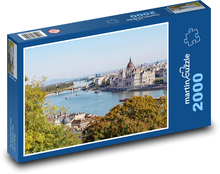 Maďarsko - Budapešť, Dunaj Puzzle 2000 dielikov - 90 x 60 cm