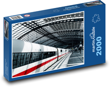 Bahnhof - Bahn, Zug Puzzle 2000 Teile - 90 x 60 cm