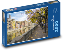Girona - Stadt, Spanien Puzzle 2000 Teile - 90 x 60 cm
