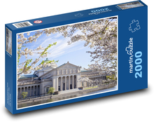 Múzeum vedy a priemyslu - Chicago, stavebníctvo Puzzle 2000 dielikov - 90 x 60 cm