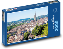 Budynki - miasto, architektura Puzzle 2000 elementów - 90x60 cm