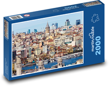 Wieża Galata - Stambuł, Niemcy Puzzle 2000 elementów - 90x60 cm