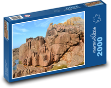 Felsen - Küste, Natur Puzzle 2000 Teile - 90 x 60 cm