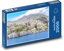 Symi - ostrov, Řecko Puzzle 2000 dílků - 90 x 60 cm