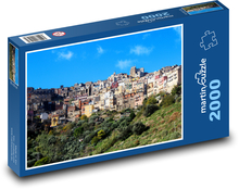 Sizilien - Insel, Häuser Puzzle 2000 Teile - 90 x 60 cm
