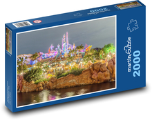 Disney - moře, noc Puzzle 2000 dílků - 90 x 60 cm