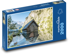 Berchtesgaden - jezero, Německo Puzzle 2000 dílků - 90 x 60 cm
