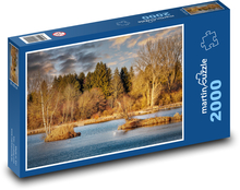 Lake - water, islands Puzzle 2000 pieces - 90 x 60 cm