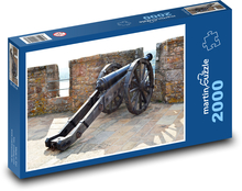 Cannon - Castle, Mont Orgueil Puzzle 2000 pieces - 90 x 60 cm