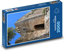 Schloss - Ruine, Bau Puzzle 2000 Teile - 90 x 60 cm