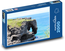Küste - Küste, Felsen Puzzle 2000 Teile - 90 x 60 cm