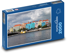 Willemstad - hlavné mesto Curaçaa, Antily Puzzle 2000 dielikov - 90 x 60 cm