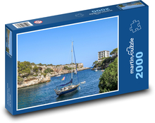 Cala Figuera - Mallorca, Golf Puzzle 2000 Teile - 90 x 60 cm