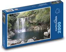 Waterfall - river, forest Puzzle 2000 pieces - 90 x 60 cm