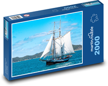 Segelboot - Boot, Meer Puzzle 2000 Teile - 90 x 60 cm