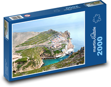 Ostrov Berlengas - Portugalsko, more Puzzle 2000 dielikov - 90 x 60 cm