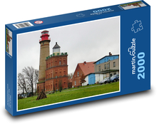Cape Arkona - Germany, houses Puzzle 2000 pieces - 90 x 60 cm