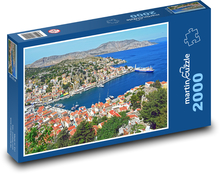 Insel Symi - Griechenland, Meer Puzzle 2000 Teile - 90 x 60 cm