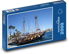 Kreuzfahrtschiff - Meer, Hafen Puzzle 2000 Teile - 90 x 60 cm