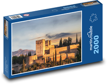 Alhambra - Pałac w Granadzie, Hiszpania Puzzle 2000 elementów - 90x60 cm