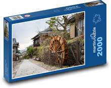 Magome - Japonia, ulice Puzzle 2000 elementów - 90x60 cm