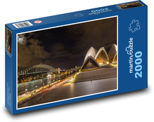 Sydney - opera, most Puzzle 2000 dielikov - 90 x 60 cm
