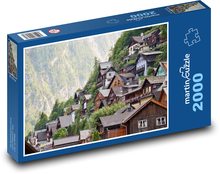 Hallstatt - mesto, Rakúsko Puzzle 2000 dielikov - 90 x 60 cm