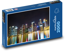 Singapur - mesto, Ázia Puzzle 2000 dielikov - 90 x 60 cm