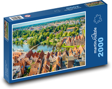 Lübeck - Deutschland, Stadt Puzzle 2000 Teile - 90 x 60 cm