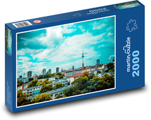 Berlin - Germany, TV tower Puzzle 2000 pieces - 90 x 60 cm