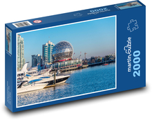 Vancouver - Kanada, Telus World of Science Puzzle 2000 dielikov - 90 x 60 cm
