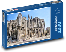 Avignon - papežský palác, Francie Puzzle 2000 dílků - 90 x 60 cm