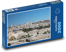 Jerusalem - historisches Zentrum, Stadt Puzzle 2000 Teile - 90 x 60 cm