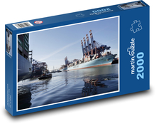 Container - Hamburg, Hafen Puzzle 2000 Teile - 90 x 60 cm