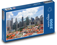 Singapur - Chinatown, miasto Puzzle 2000 elementów - 90x60 cm