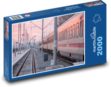 Bahnhof Puzzle 2000 Teile - 90 x 60 cm