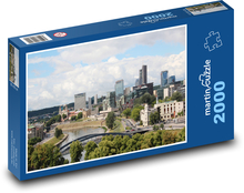 Vilnius - Lithuania, city Puzzle 2000 pieces - 90 x 60 cm