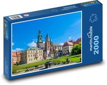 Krakau - Polen, Schloss Puzzle 2000 Teile - 90 x 60 cm