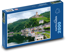 Krajina - město, les Puzzle 2000 - 90x60 cm